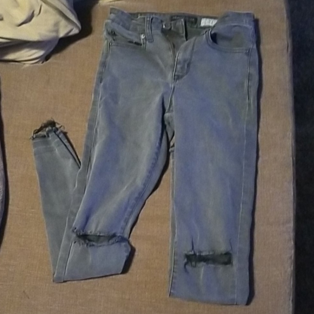 Black high waisted jeggings